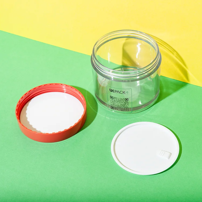 thick wall PET 240ml body butter container - 4