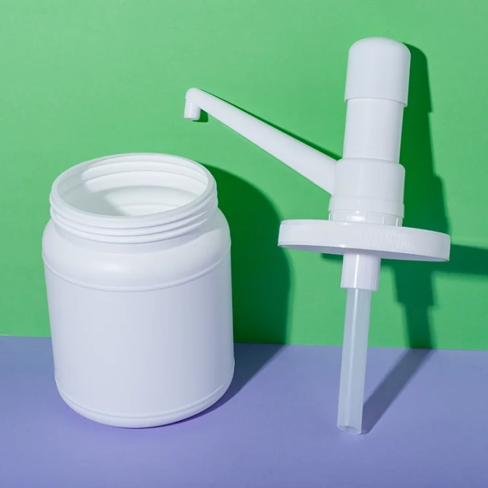 UKFND30 - 25ml dosage commercial sauce pump with 1750ml pe bottle - 5