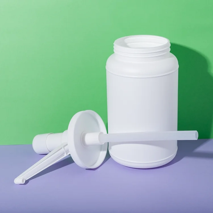 UKFND30 - 30ml dosage commercial sauce pump with 3000ml pe bottle - 4