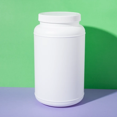 hdpe large protein powder container 3000ml - 1