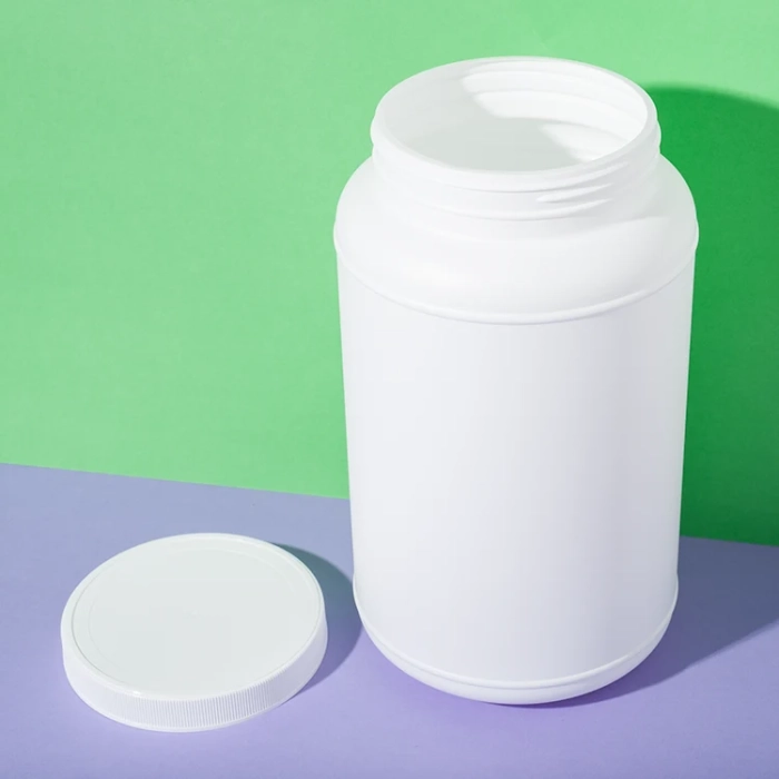 hdpe large protein powder container 3000ml - 4