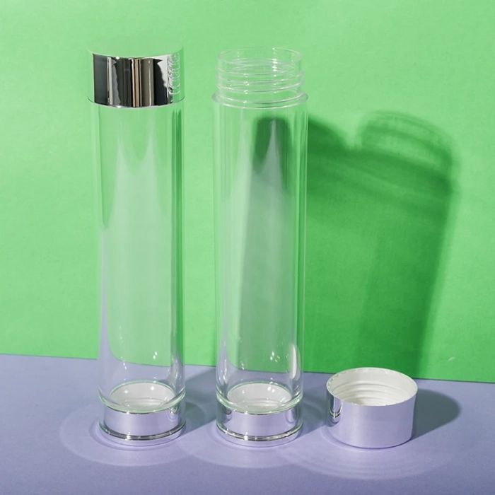 ps clear cylindrical supplement bottle 70ml - 3