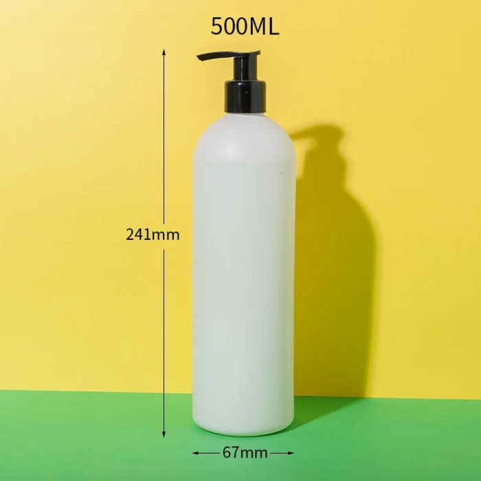 500ml pmu eco friendly shampoo bottle - 2