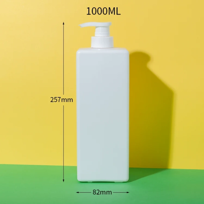 hdpe plastic 1000ml shampoo bottle - 2