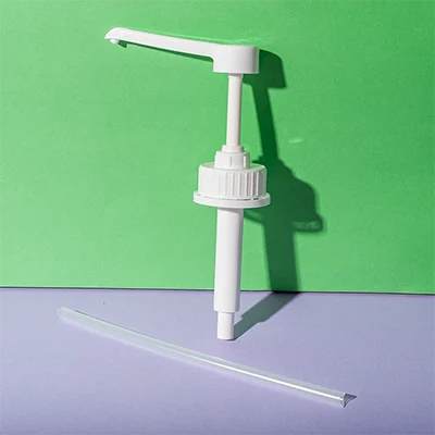 ribbed 43-410 laundry detergent dispenser pump 8ml with tamper-evident cap - 8