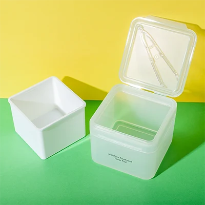 refillable square toner pad container 300ml - 1