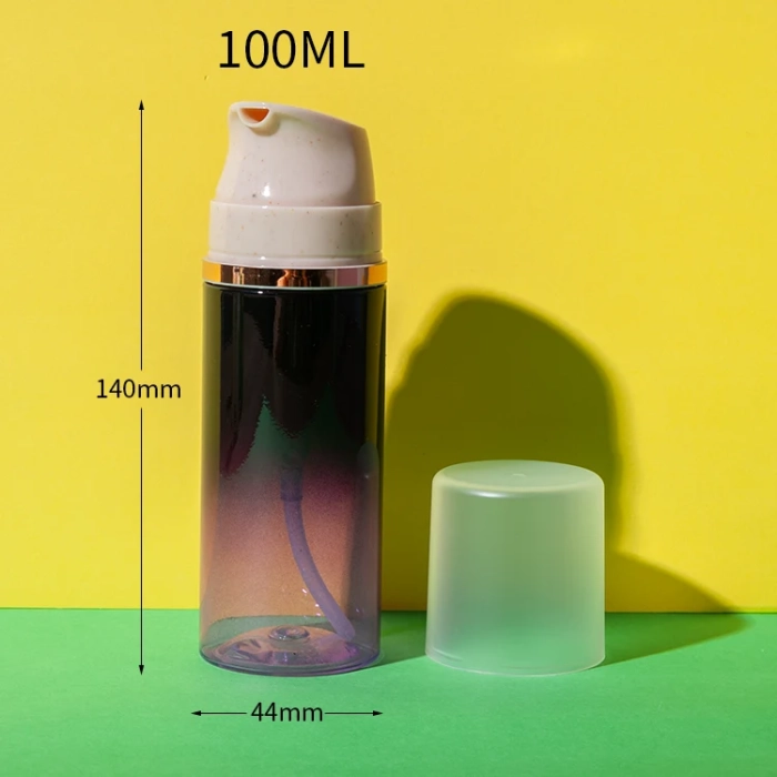 PET plastic bubble face mask bottle 100ml - 1