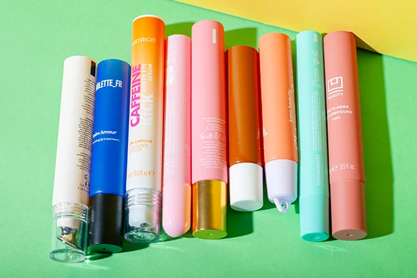lip balm tube surface finishes - 111