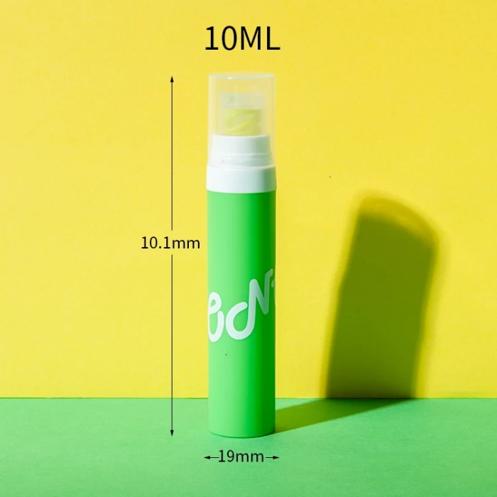 small all pp mono-material airless pump bottle 10ml - 1