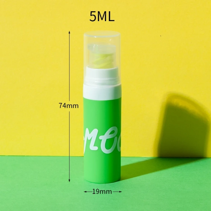 small all pp mono-material airless pump bottle 5ml - 1