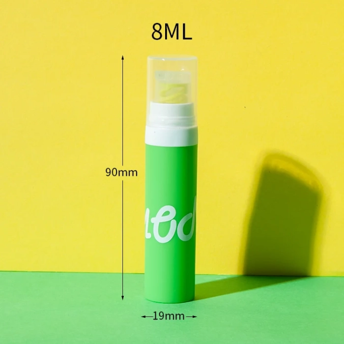 small all pp mono-material airless pump bottle 8ml - 1
