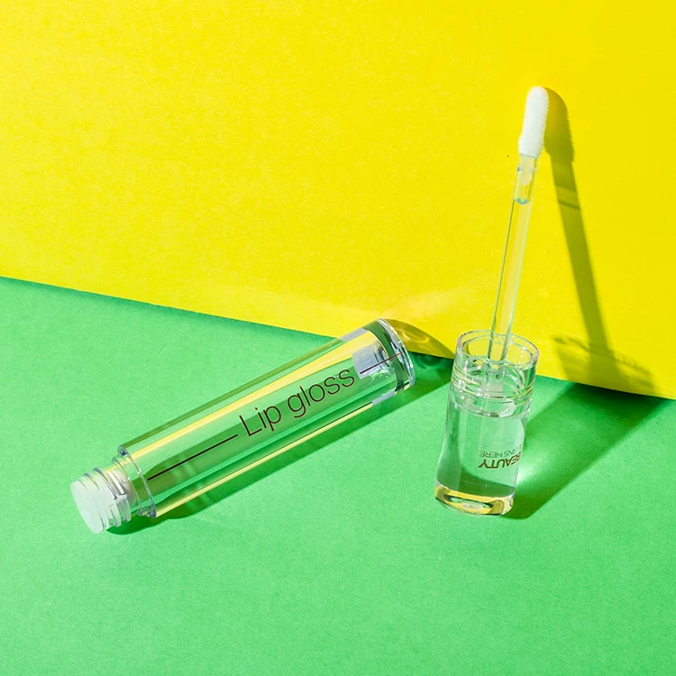 2.5ml clear vial with doe foot applicator and solid petg cap - 3