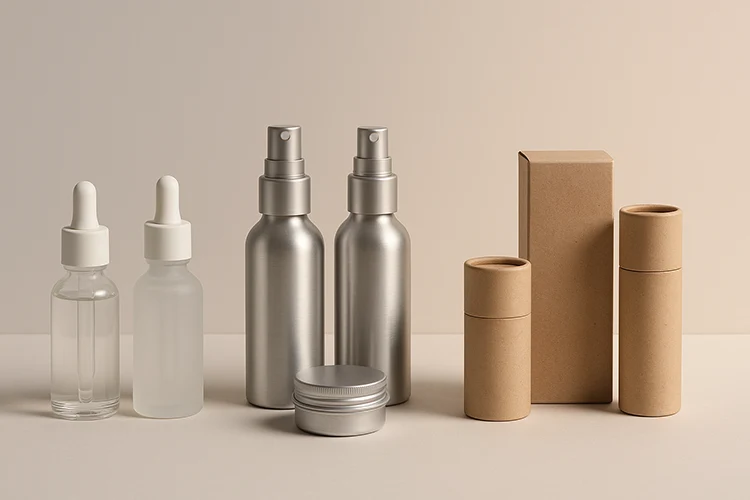 sustainable cosmetic packaging display - 1111