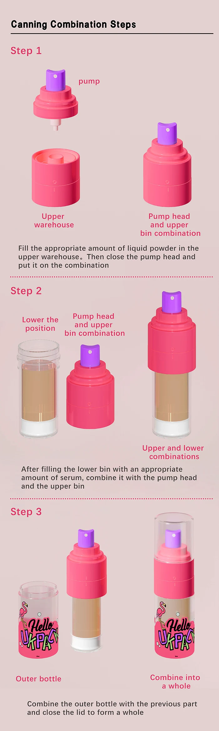 airless spray bottle use guide - 1