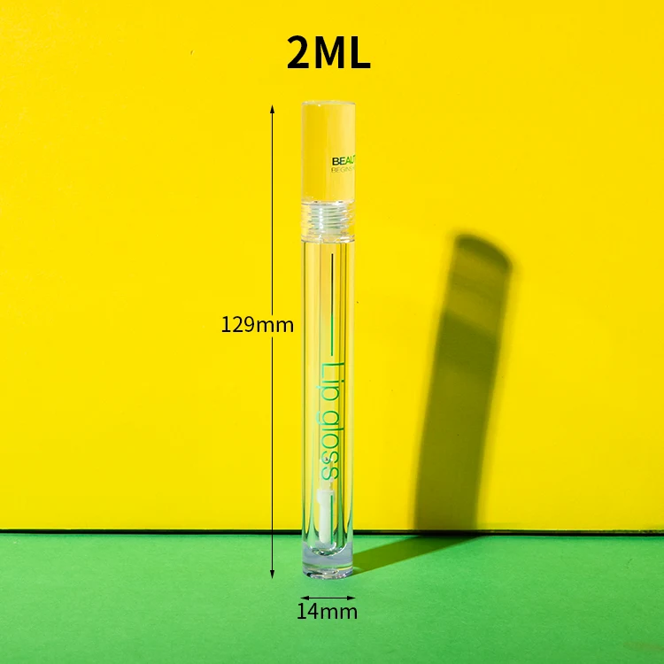 2ml petg plastic round lip gloss tube - 2