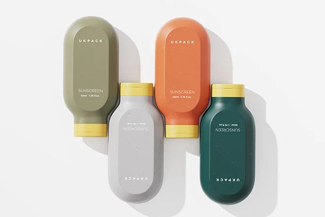 capsule-inspired sunscreen tottle 50ml - 123