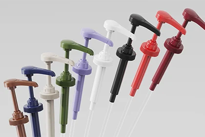 surface of syrup pump dispenser - ukpack