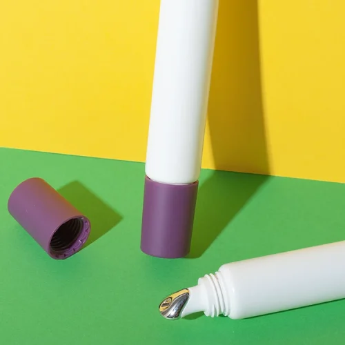 10ml lip balm tube with metal applicator - 1