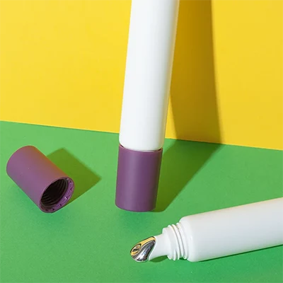 10ml lip balm tube with metal applicator - 4