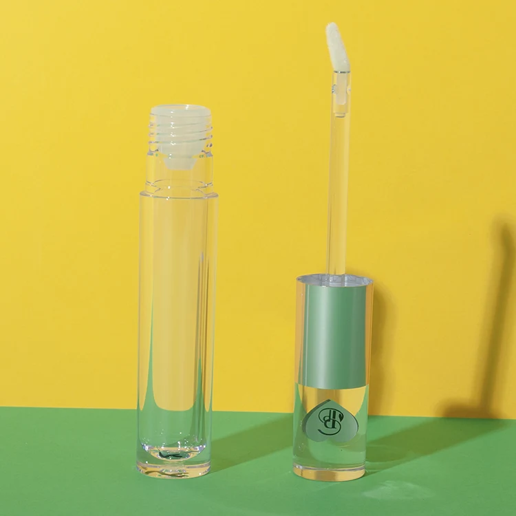3.7ml tall petg lip gloss tube with hot-stamped cap - 6