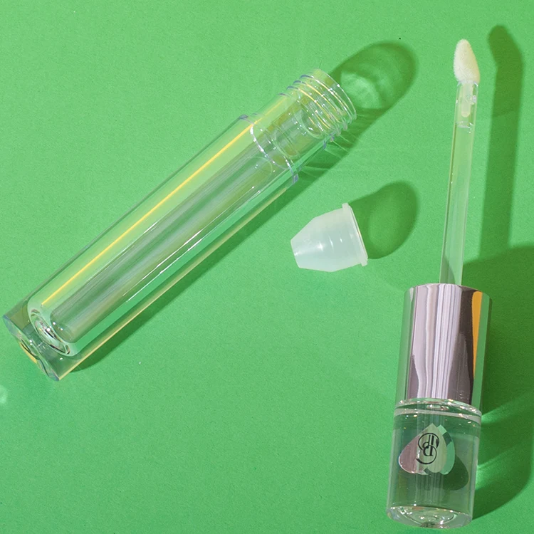 3.7ml tall petg lip gloss tube with hot-stamped cap - 7