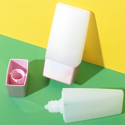 30 ml HDPE taps toelopende rechthoekige drinkfles - 7
