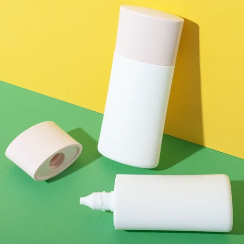 50ml hdpe flat rectangular tottle bottle - 6