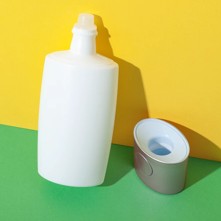 50ml hdpe tottle bottle press button snap cap - 2