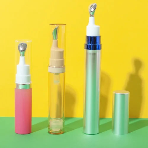 5ml10ml15ml petg metal massage-tip eye cream bottle - 1