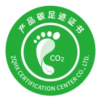 Certifikatlogo for produkters CO2-aftryk - ukpack