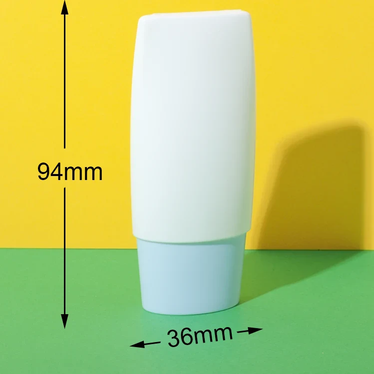 hdpe curved tottle bottle 30ml - 1