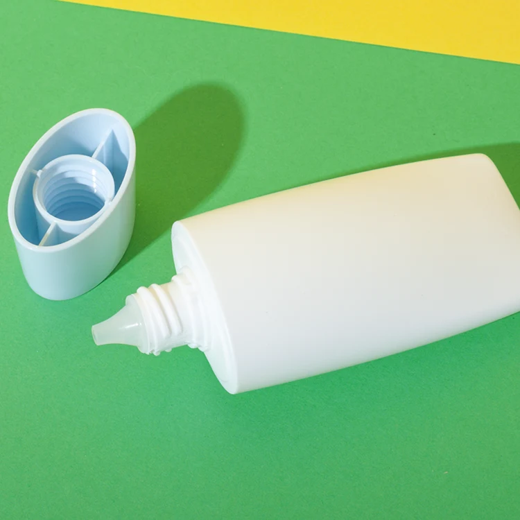 hdpe curved tottle bottle 30ml 50ml - 2