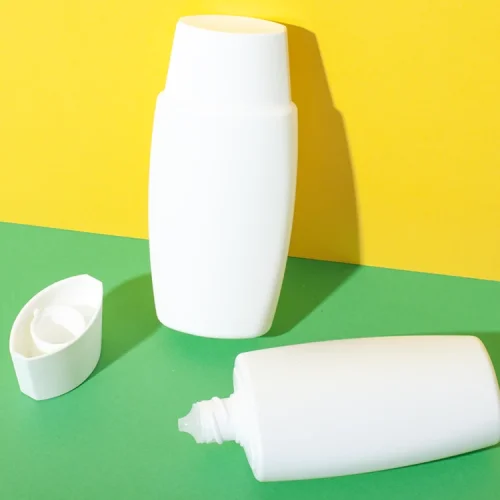 hdpe oval tottle squeeze bottle 30ml 50ml - 1