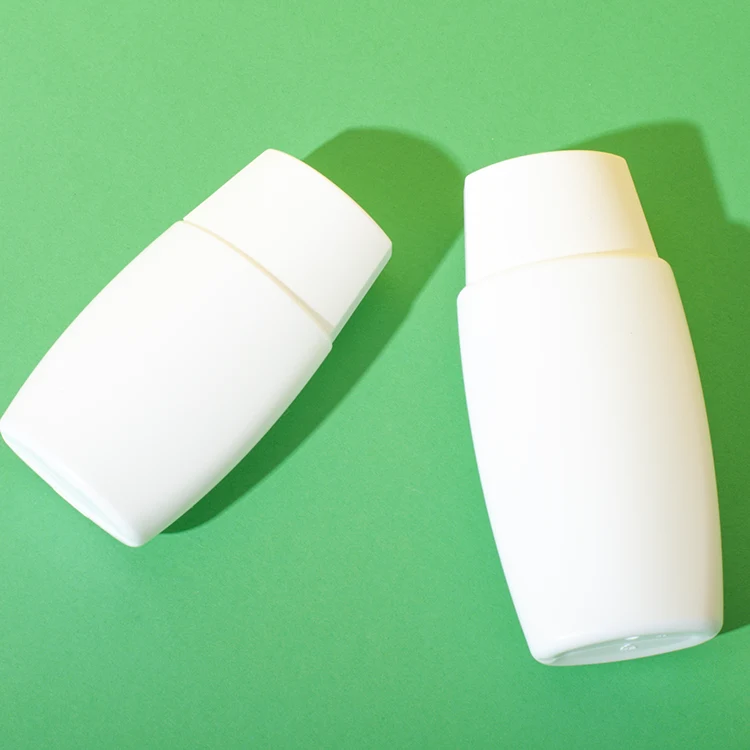 hdpe oval tottle squeeze bottle 30ml 50ml - 2