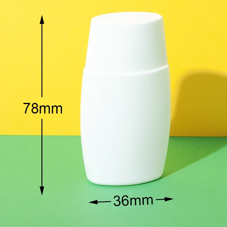 hdpe oval tottle squeeze bottle 30ml 50ml - 6