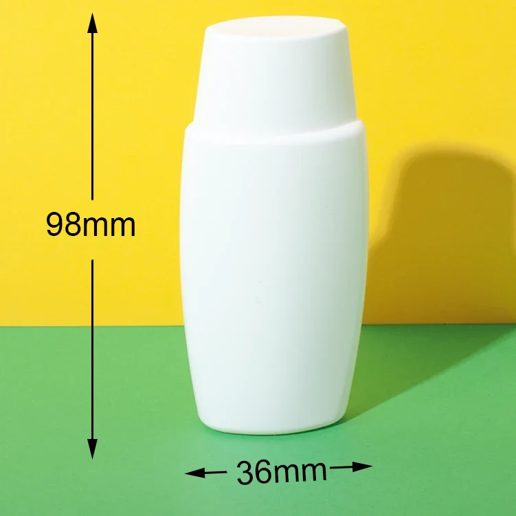 hdpe oval tottle squeeze bottle 30ml 50ml - 7