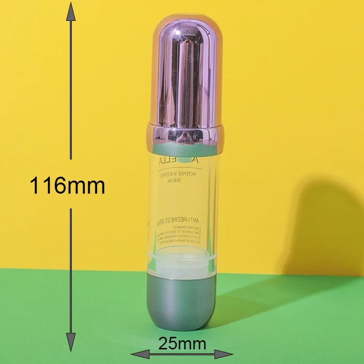 15ml AS airless eye cream bottle with dome cap - 1