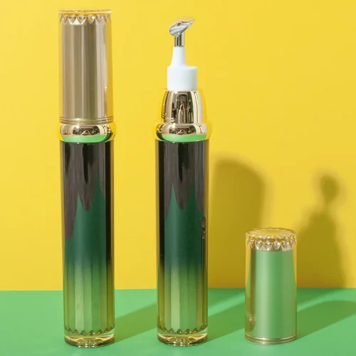 15ml luxury airless eye cream bottle with metal tip - 1