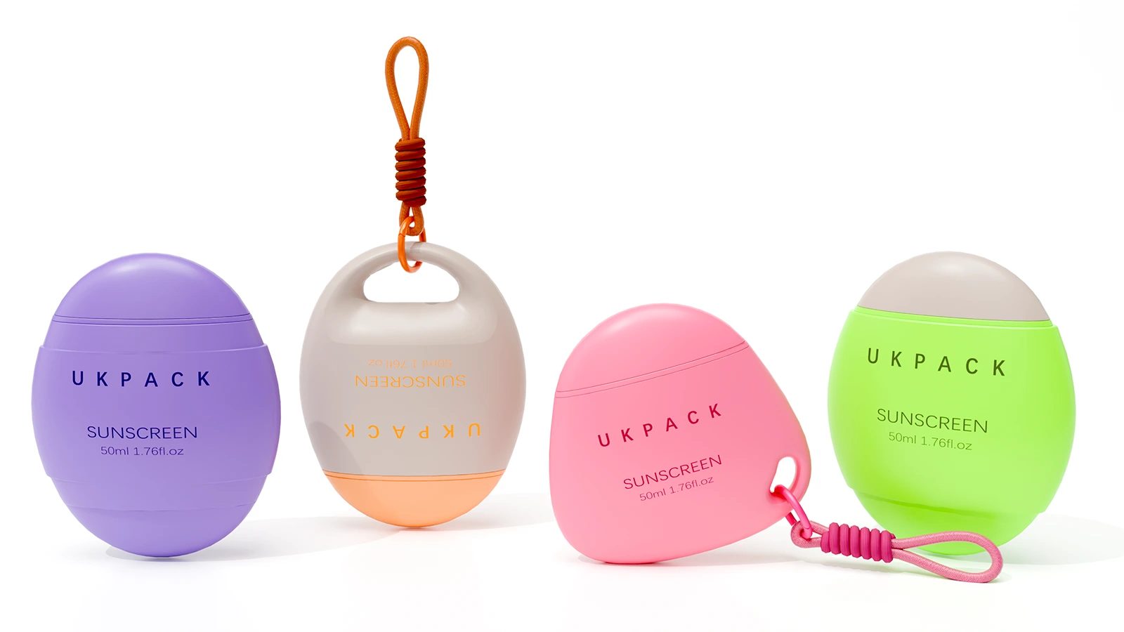 50ml egg shaped tottle bottles - 123