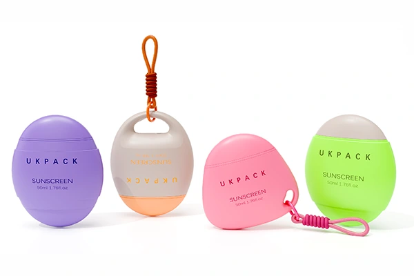 50ml egg shaped tottle bottles - 125