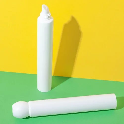 PE 30ml lip balm tube with ball-shaped cap - 1