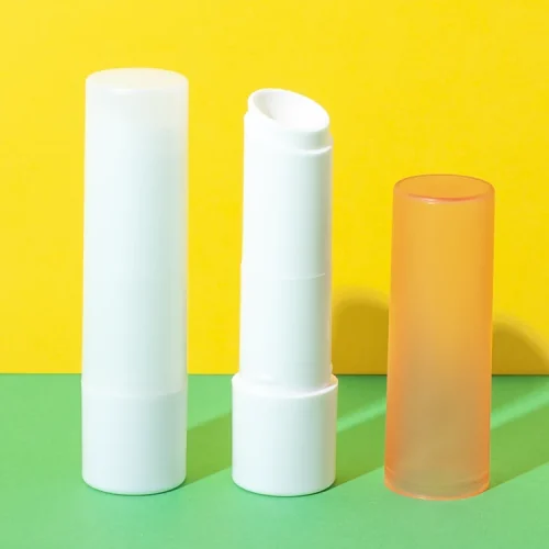 PP 3g lip balm tube with frosted cap - 1