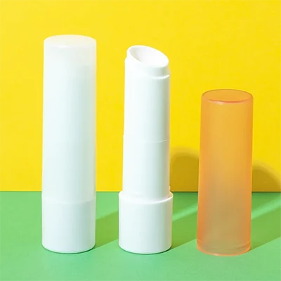 PP 3g lip balm tube with frosted cap - 5