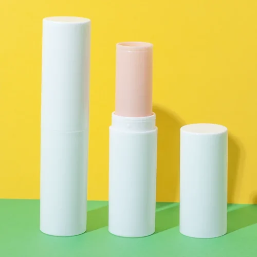 PP white twist-up 5g lip balm tube - 1