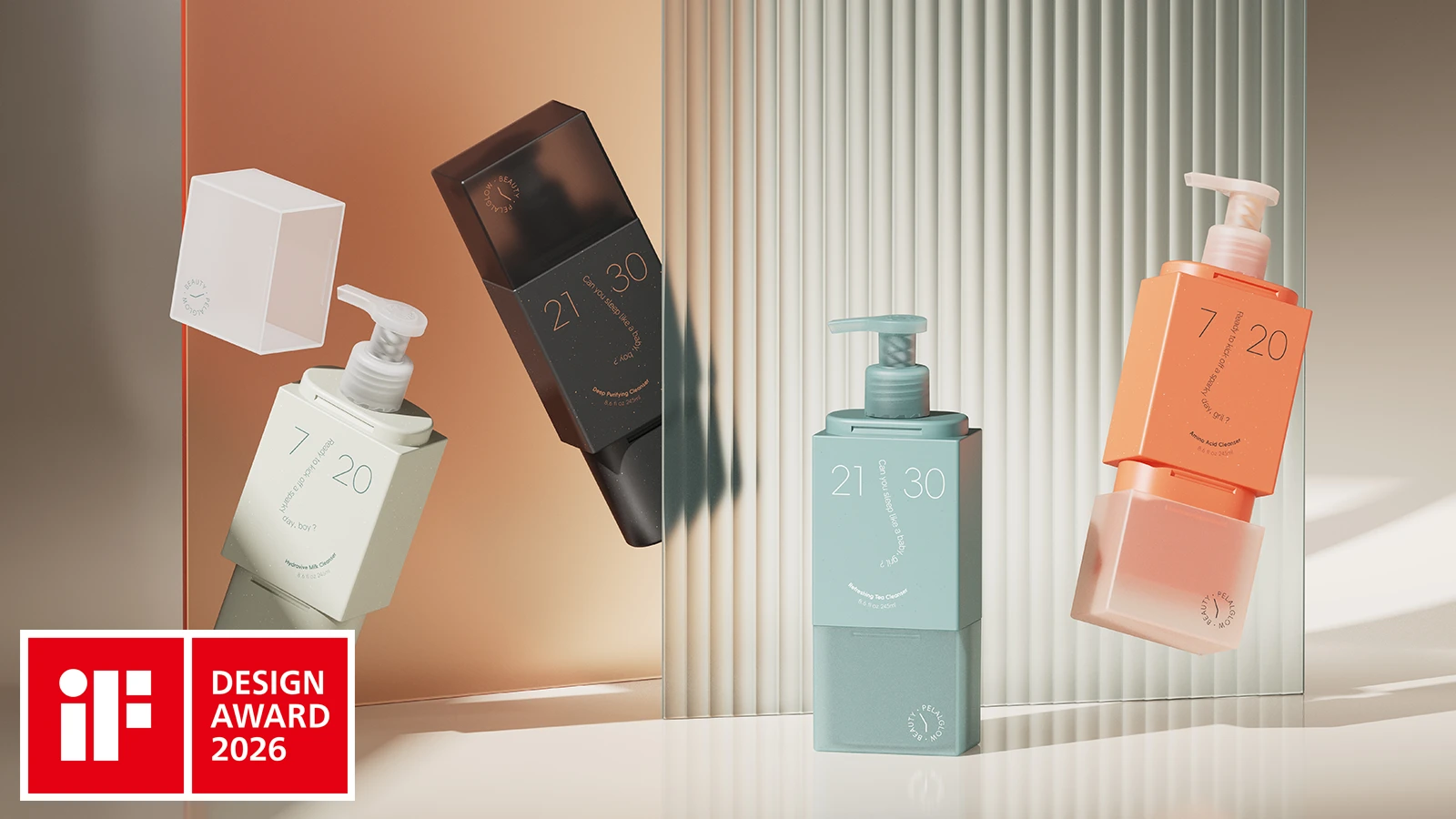 250ml All-PP Mono-material Lotion Pump Bottle – iF Design Award 2026 250ml All-PP Mono-material Lotion Pump Bottle - iF Design Award 2026