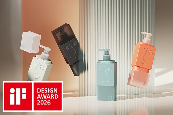 250ml All-PP Mono-material Lotion Pump Bottle - iF Design Award