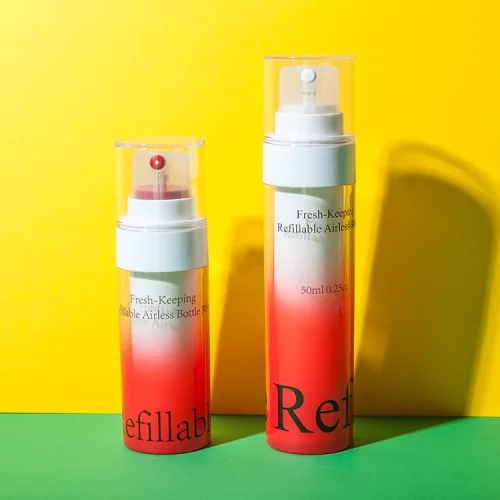 fresh-keeping refillable airless bottles 30ml 50ml - 1
