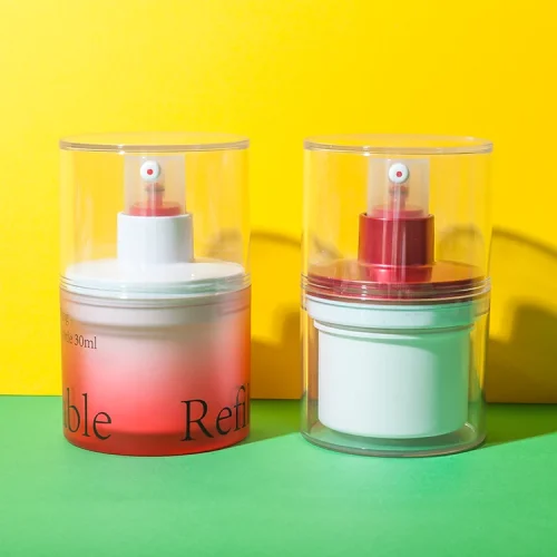 fresh-keeping refillable airless jar 30ml - 1