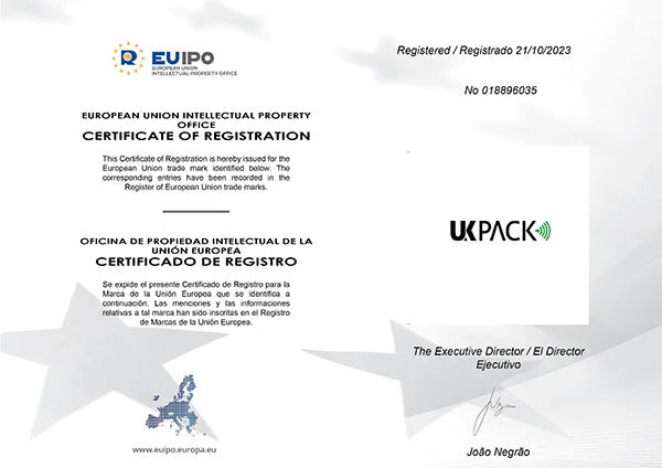 ukpack eu trademark registration - 1