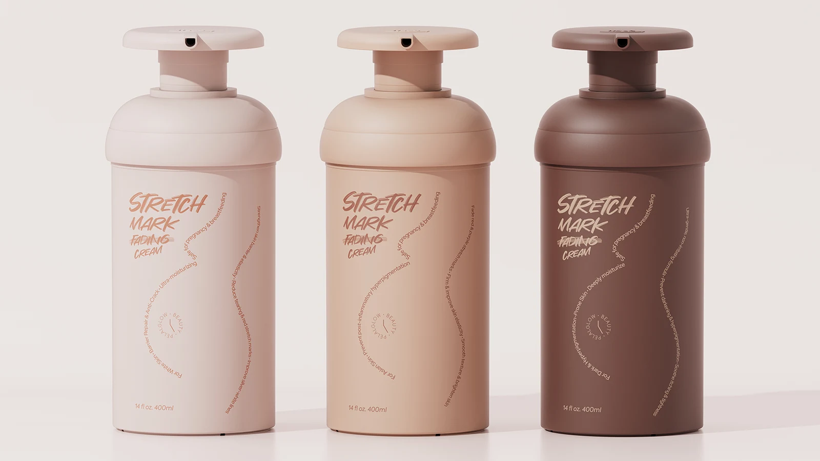 concept design of stretch mark cream packaging for all skin tones - 5